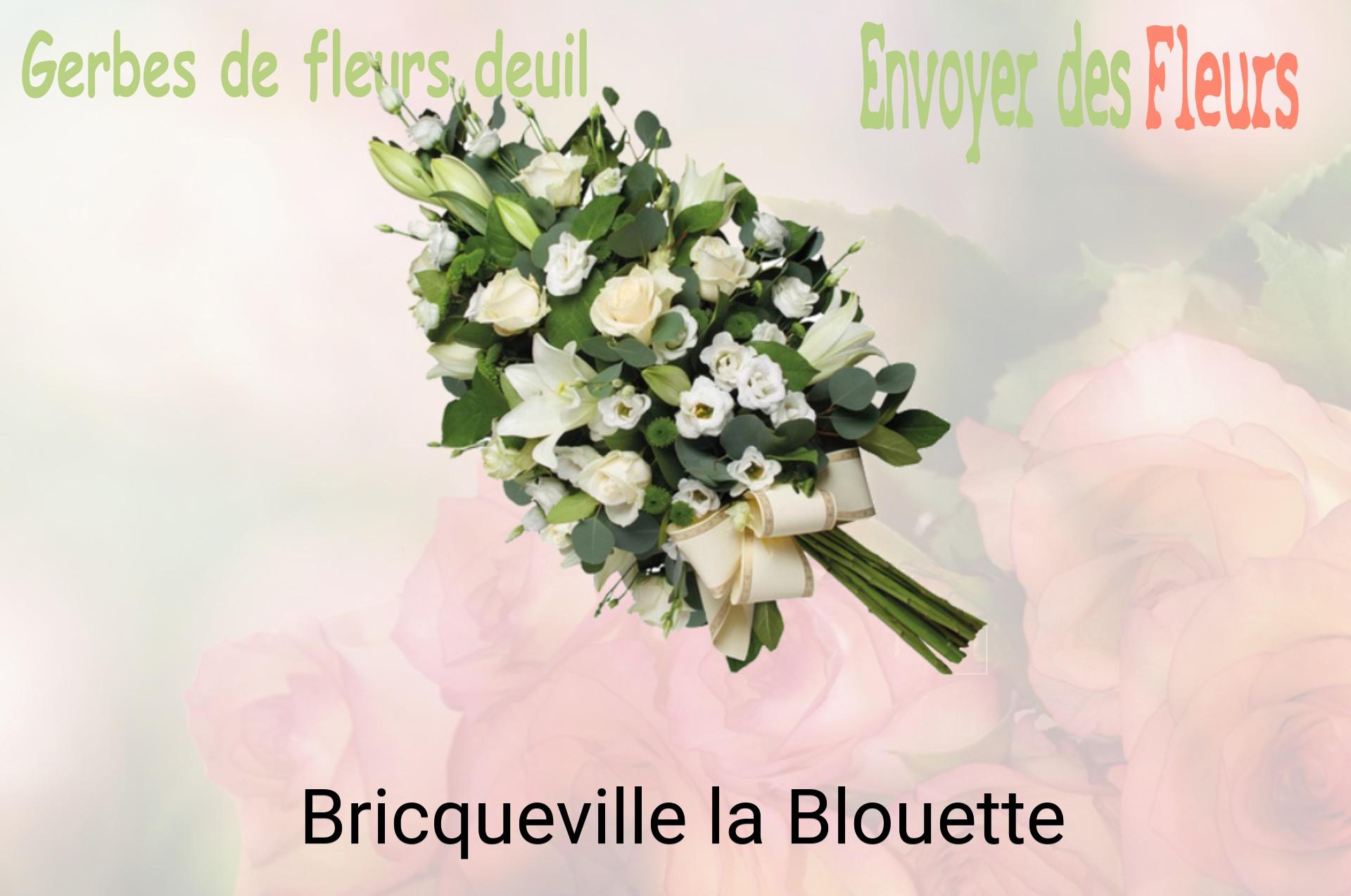 Gerbe de fleurs de deuil livrée à Bricqueville-la-Blouette